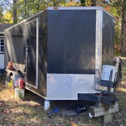 Traila Cerrada 7x16 / 7x16 Enclosed Trailer 