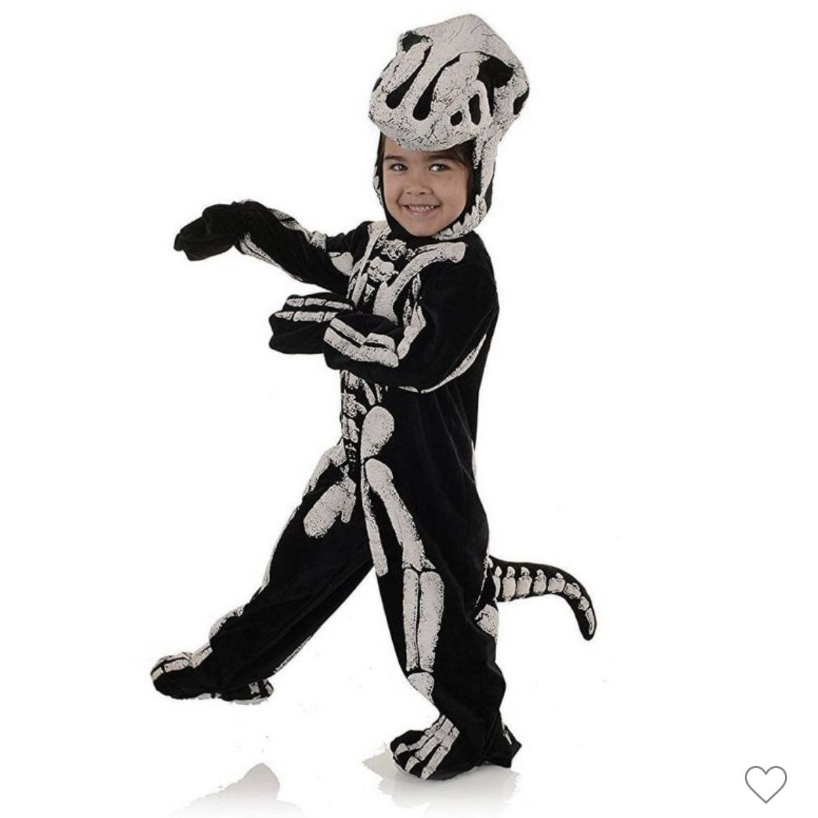T-Rex Fossil Dinosaur Toodler Child Kid Halloween Costume for 2-4 years old.