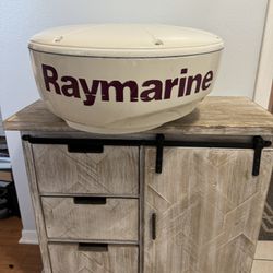 Raymarine Rd218 Radome Raymarine RD218 2kW 18" Radome Analog Radar Scanner Dome Marine Boat - No Cable