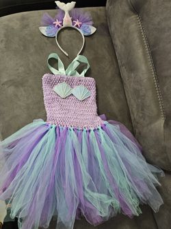 open lace back dress Under the Sea Galaxy" Birthday Party Graduation Evening Dress Floor-l  Lee  Nhi Boutique