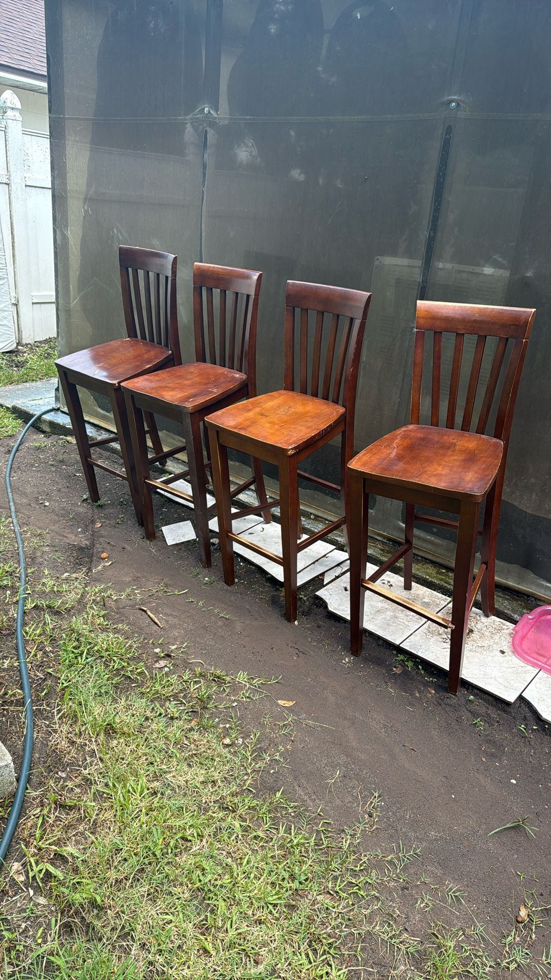 Modern Wooden Bar Stools