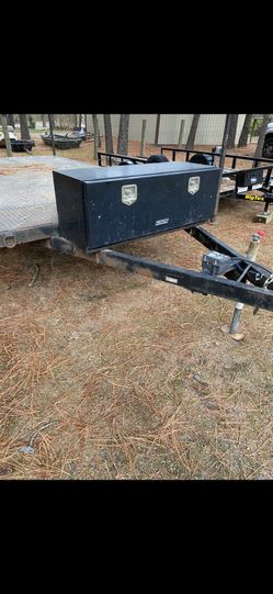 Flatbed Trailer Tool Box