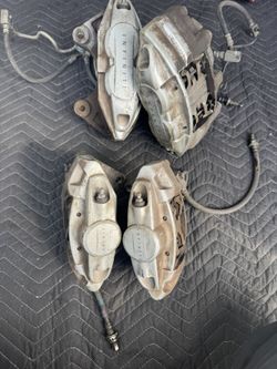 2007-2021 INFINITI G37 M37 Q50 Q60 Q70 AKEBONO CALIPER BRAKE SET FRONT & REAR