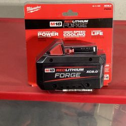 Milwaukee Red Lithium Forge 8.0 Battery