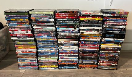 100 DVD Disc Lot Mixed Movies Kids Disney Pixar Comedy Action Random Assortment