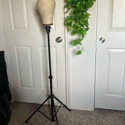 22” Mannequin Head with stand+accsserioes
