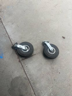 10” casters