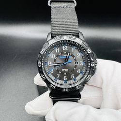 Timex Expedition Gallatin Men TW4B03500 Nylon Quartz 46mm Great Condition