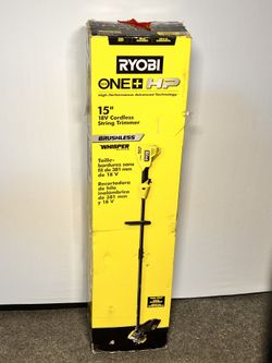 Ryobi 18v Brushless 15” String Trimmer Whisper Series