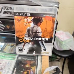Remember Me Ps3