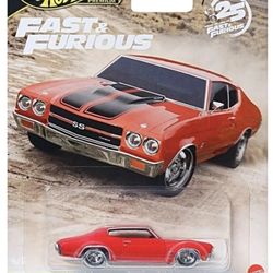 FAST&FURIOUS 25th Anniversary 2026 Hot Wheels - 1970 CHEVROLET CHEVELLE SS 