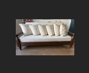 Traditional Style - Sleigh Back Sofa