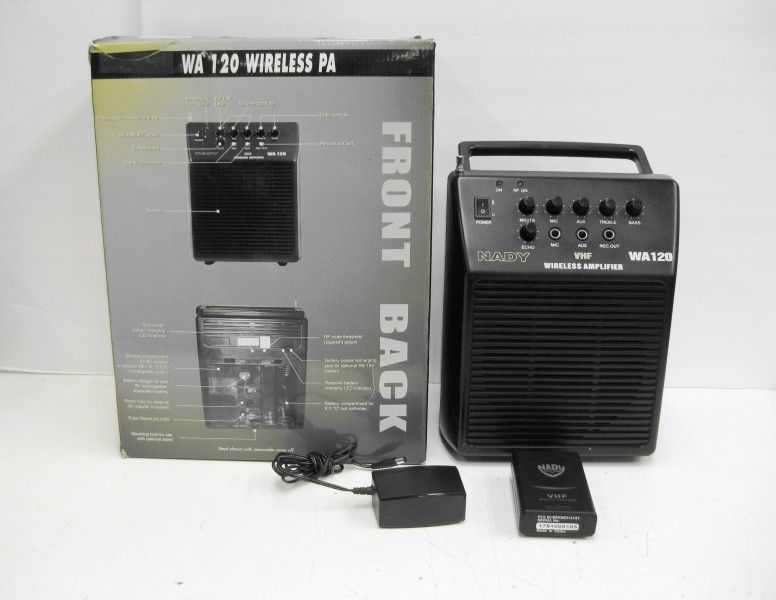 Nady WA120 Ultra-Compact Wireless PA / Monitor Speaker System