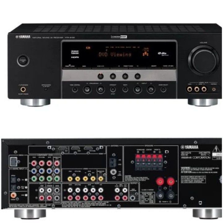 Htr 6130  Yamaha 5.1 Audio Receiver & Speakers