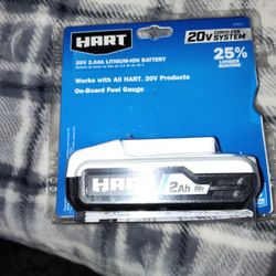 Brand New Hart 20v Battery 