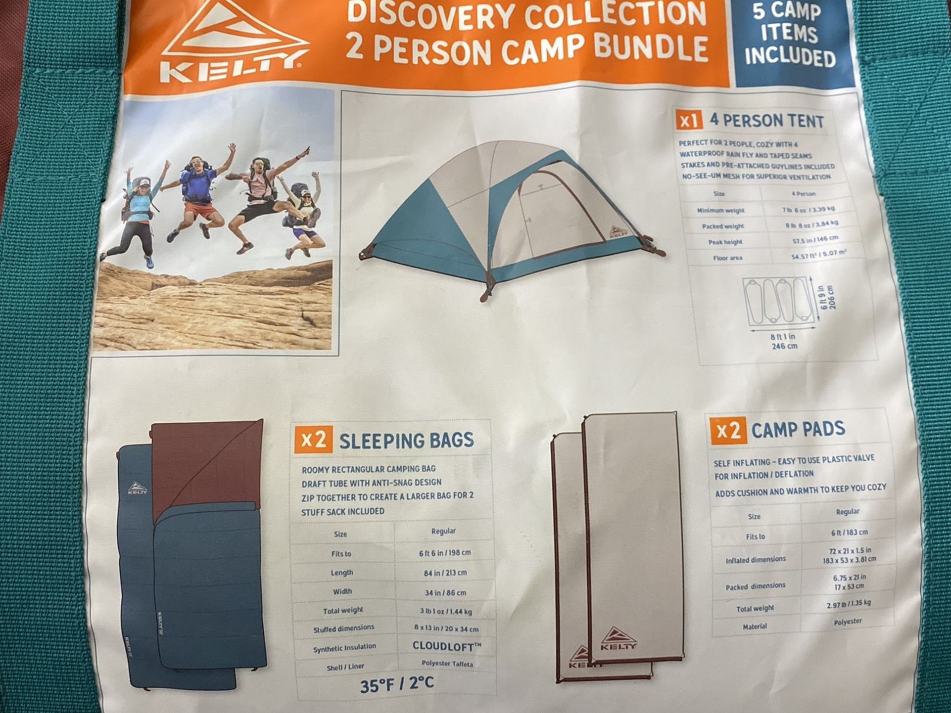 Kelty 4 Person Tent