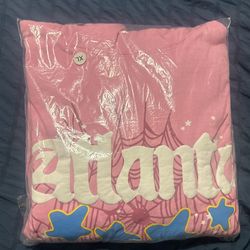 Sp5der Atlanta Hoodie Pink