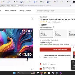 Brand new QLED 65" Smart TV - Price Firm