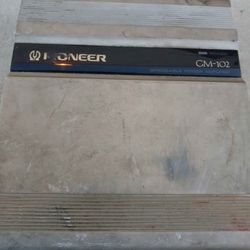 Pioneer Amplifier Gm102