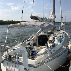 36 Ft S2 Fiberglass Sailboat. Volvo Penta MD17C. 