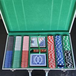 600 Piece Poker Chip Set