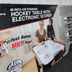 48-Inch AirHockey Table (With Electric Scorer)