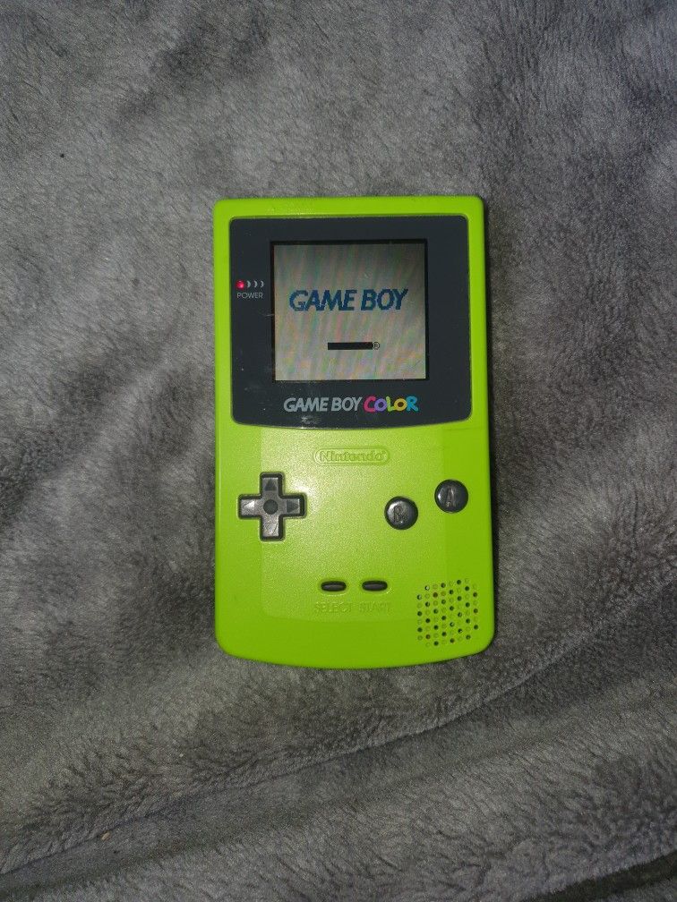 Gameboy Color Kiwi Green Untested