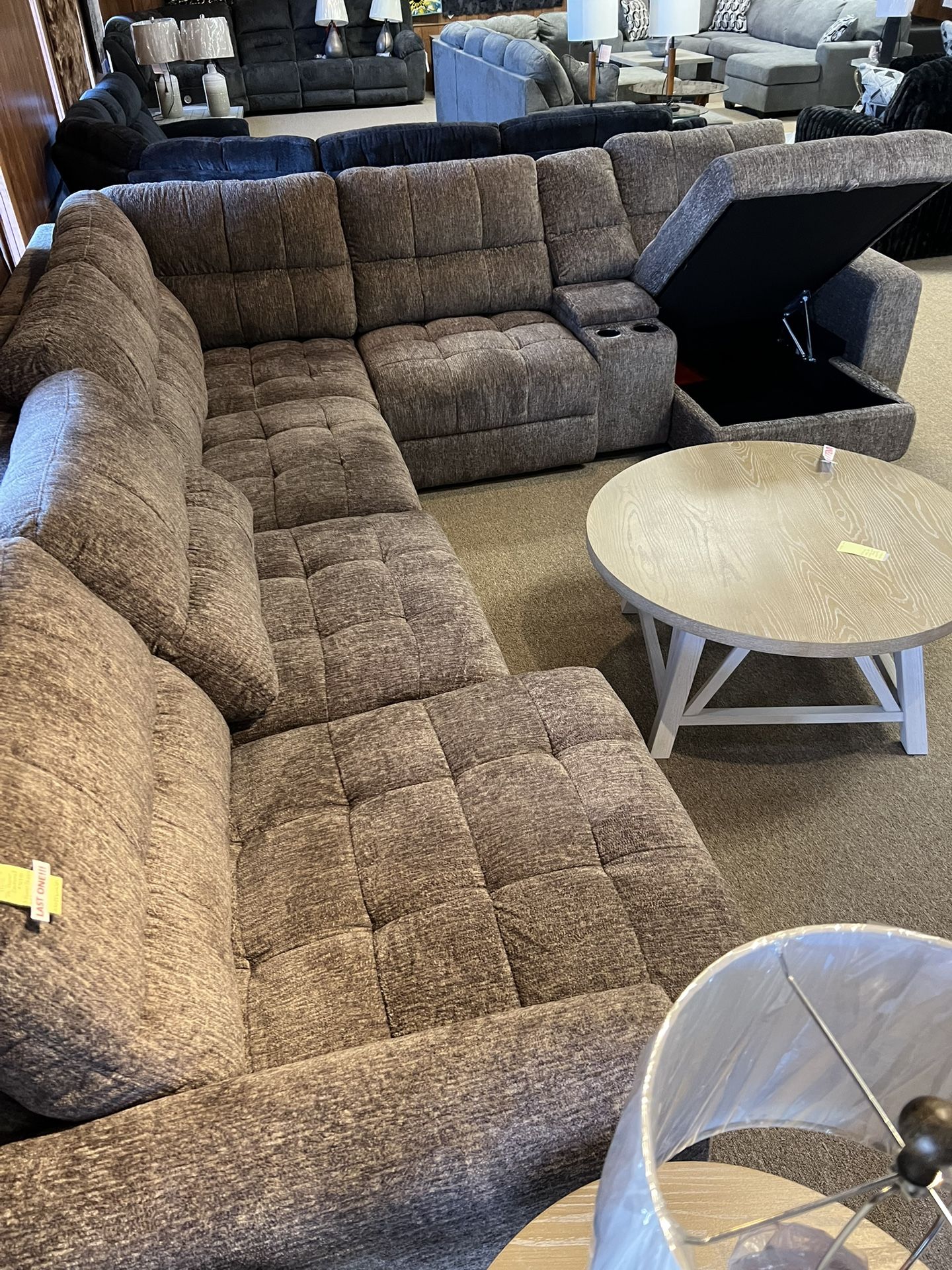 Power Electric Reclining Sectional