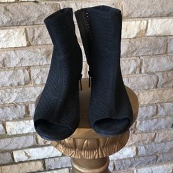 Black Booties Size 7
