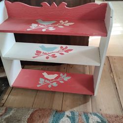 Hand Painted Wall Shelf 