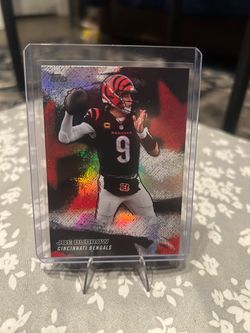 2026 Joe Burrow Topps Flagship Stars Refractor Football Card🔥