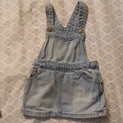 Girl Overall Skirt 12-18 months