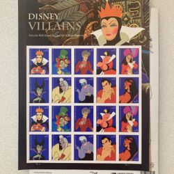 1000 Disney Villains Forever Stamps