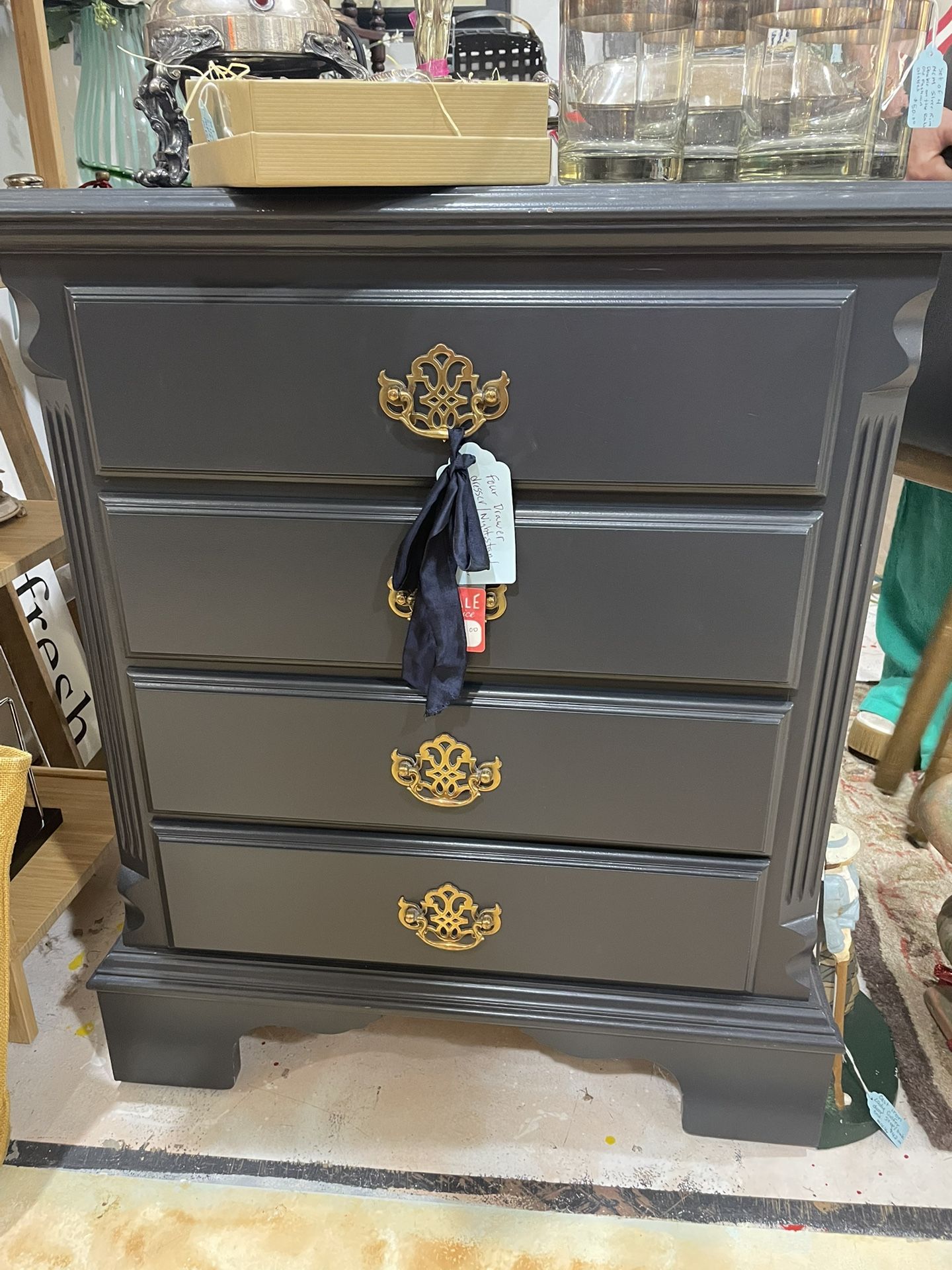 Vintage Night Stand/ Chest Of Drawers