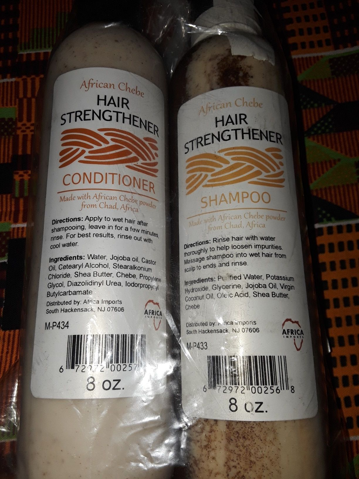 Hair Strengthener w/Chebe (shampoo and conditioner set)