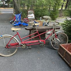 tandem bike 