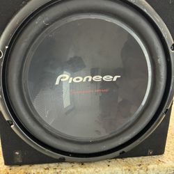 Pioneer Champion Series Subwoofer (Bass)