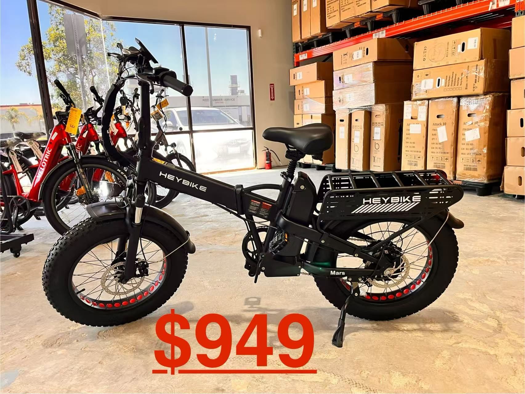 Heybike Mars 2.0 Folding E-bike