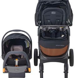 Bravo Primo Trio Travel System - Springhill