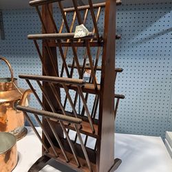 Antique Magazine Holder