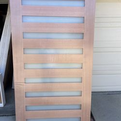 Mahogany 9 Lite Exterior Door