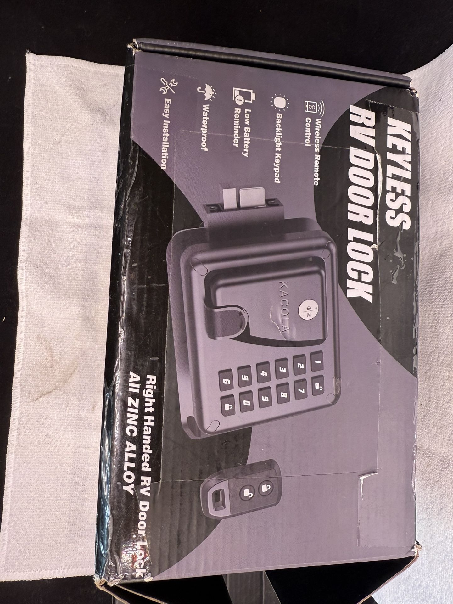 Kacola RV Right Handed Automatic Door Locking Device