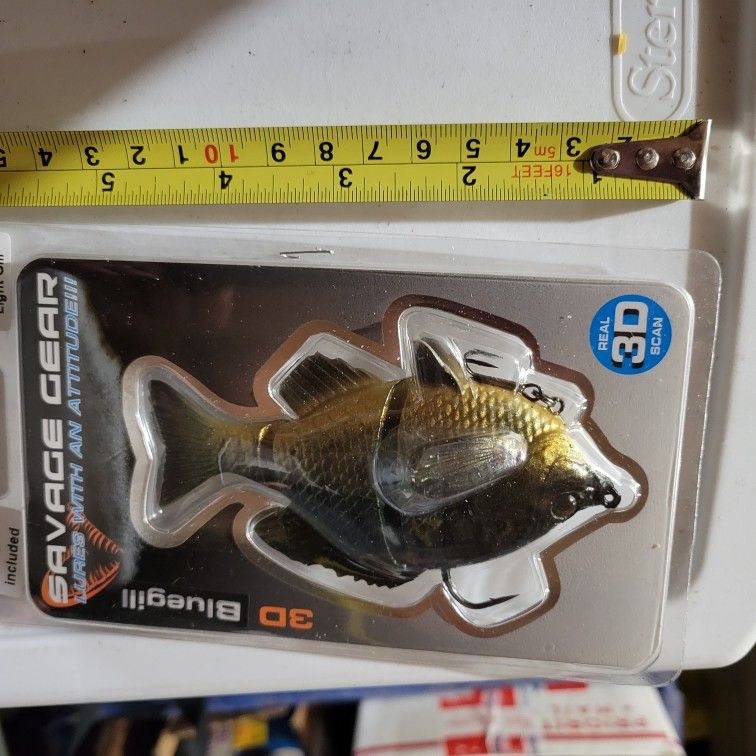 Savage Gear 3 D Bluegill New