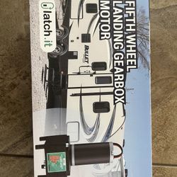 New fifth wheel landing gearbox motor