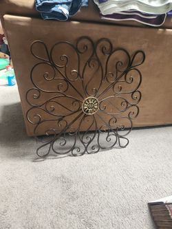 Wrought Iron Art Piece