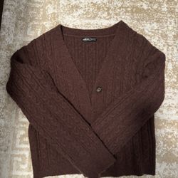Brown Cardigan