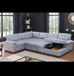 BRAND NEW SLEEPER SECTIONAL COUCH IN ORIGINAL BOX