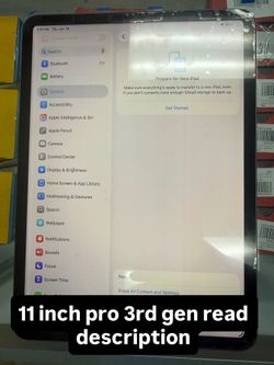 Ipad 11 inch pro 3rd genn