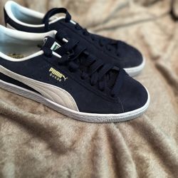 Puma Blue Suede Classic