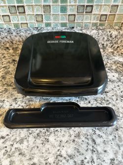 George Foreman Electric Grill with Drip Tray